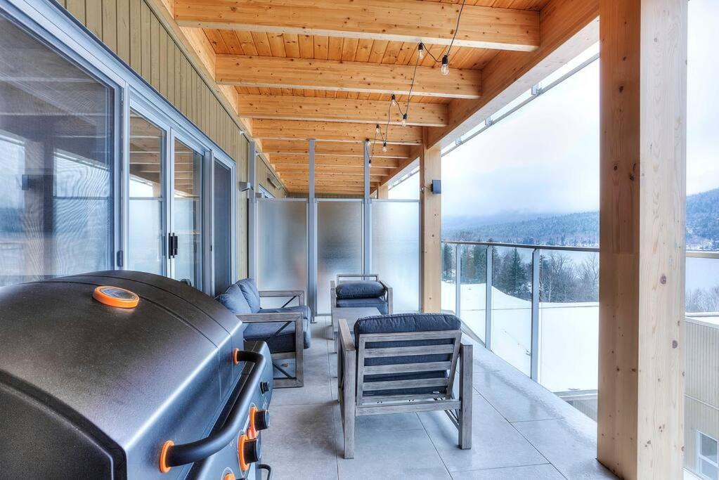 מונט טרמבלאנט Serenity By The Slopes: Tremblant Waterfront Condo מראה חיצוני תמונה